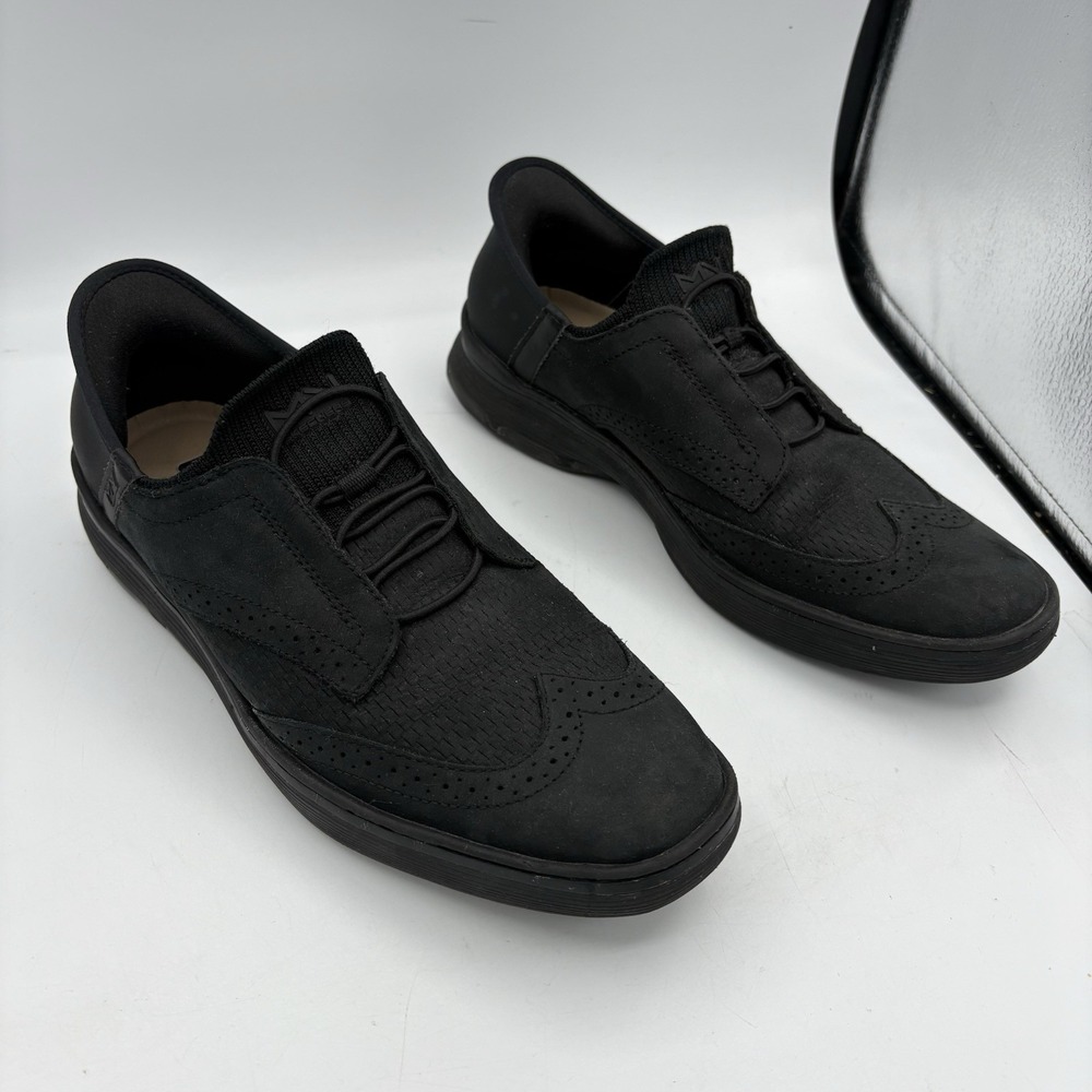 Skechers Shoes Mens Size 7.5 Slip on Mark Nason Dress Glide Cell‎ Black
